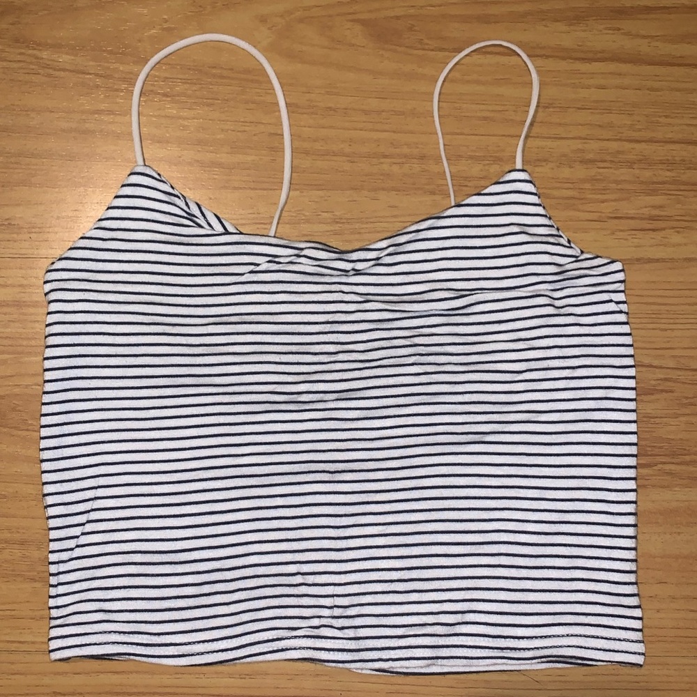 Striped Crop Top